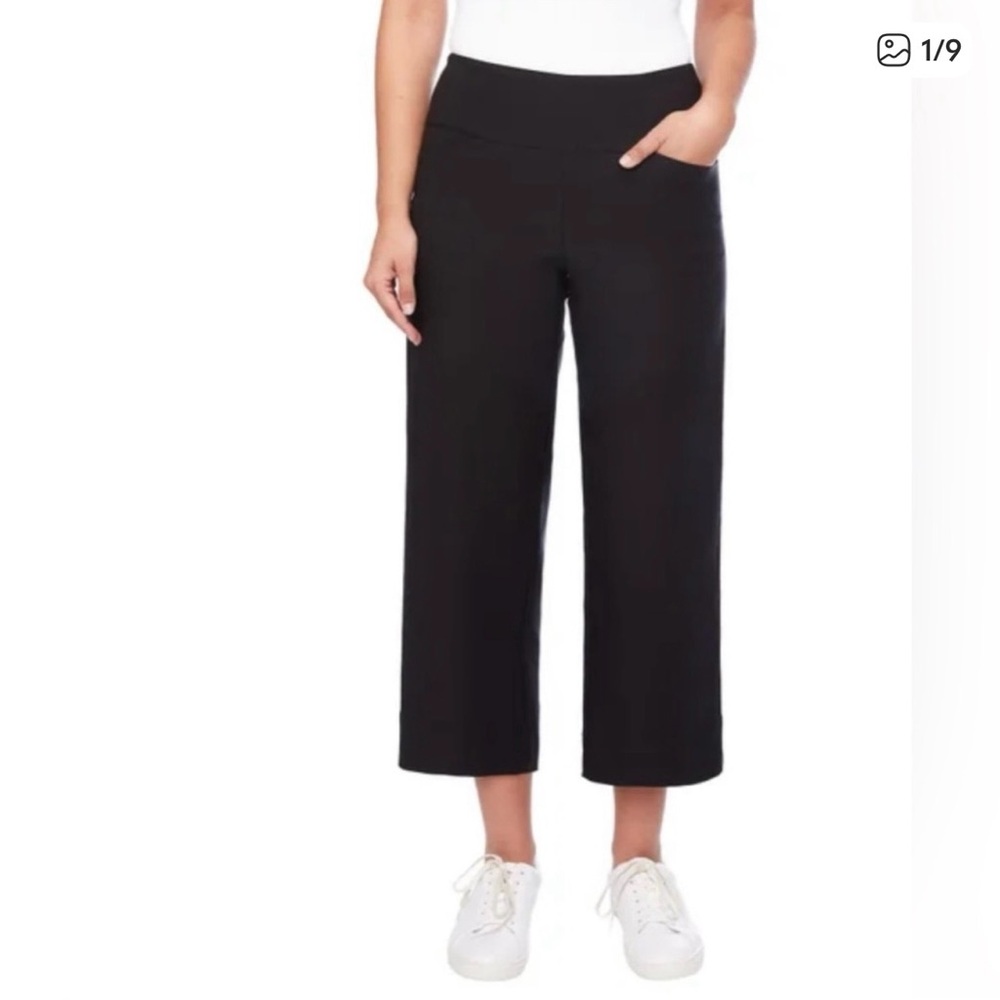 S.C. & CO. Ladies Wide Leg Crop Pant, S